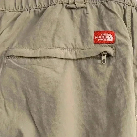 ⭐️Final Sale-The North Face Women’s Beige Khaki Hiking Cargo Capri  Pants size 8 - Picture 4 of 6